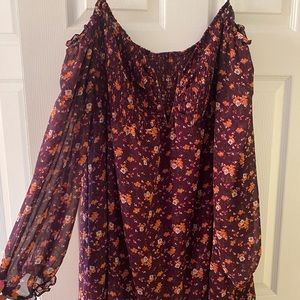 Plus Off Shoulder Dress